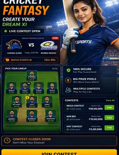 Play4Rapkplay (Play4R apk play) fantasy cricket & matchday visual 3